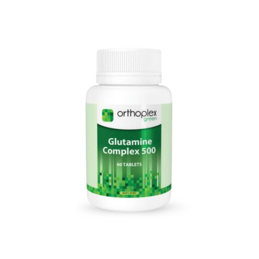 Orthoplex Green Glutamine Complex 500 60 Tablets