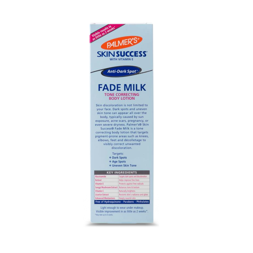 Palmers Skin Success Fade Milk Tone Correcting Body Lotion 250ml