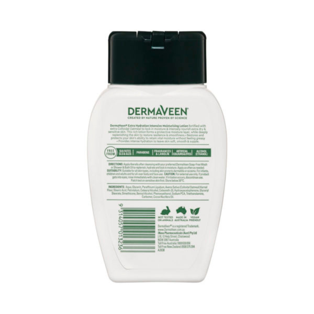 DermaVeen Extra Hydration Intensive Moisturising Lotion 250ml