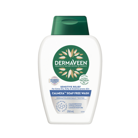 DermaVeen Calmexa Sensitive Relief Soap Free Wash 250ml