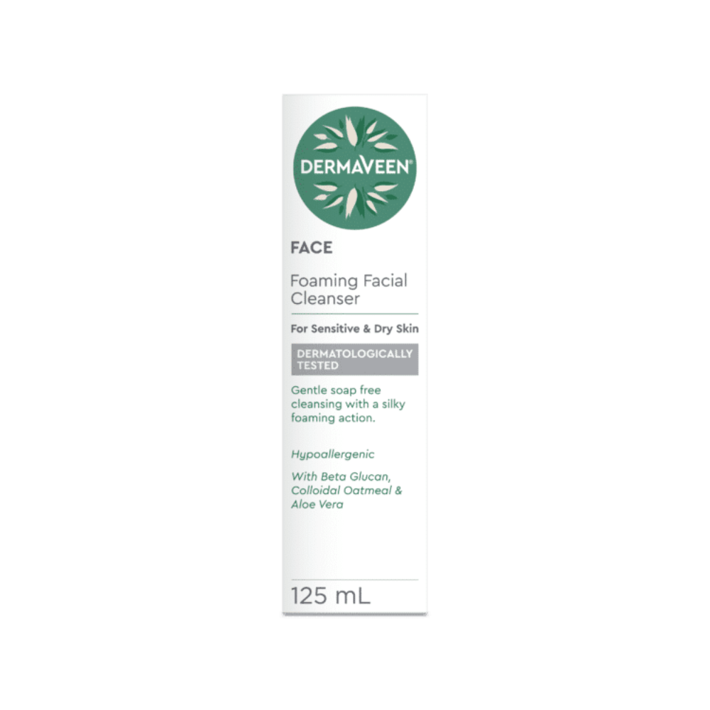 DermaVeen Face Foaming Cleanser 125ml