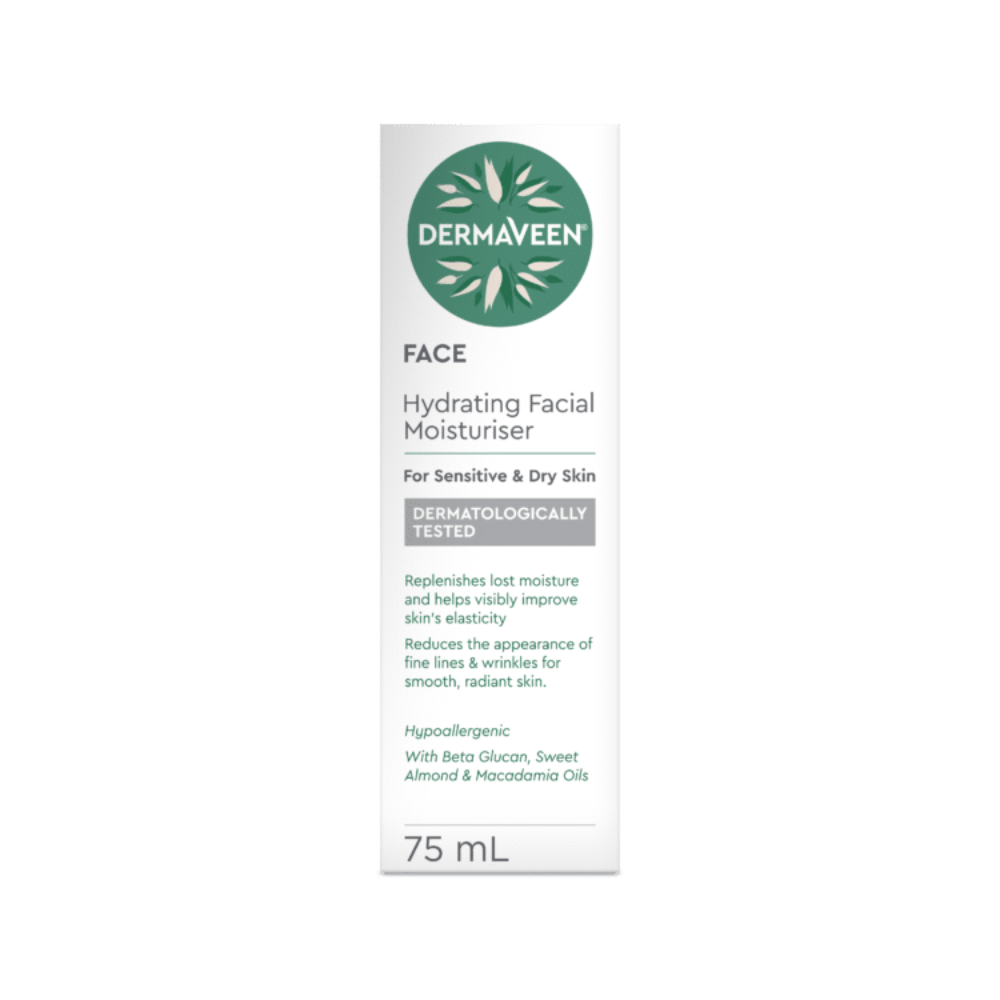 DermaVeen Face Hydrating Moisturiser 75ml