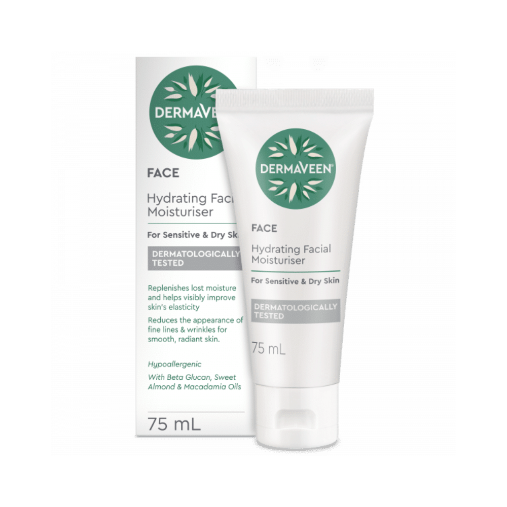 DermaVeen Face Hydrating Moisturiser 75ml