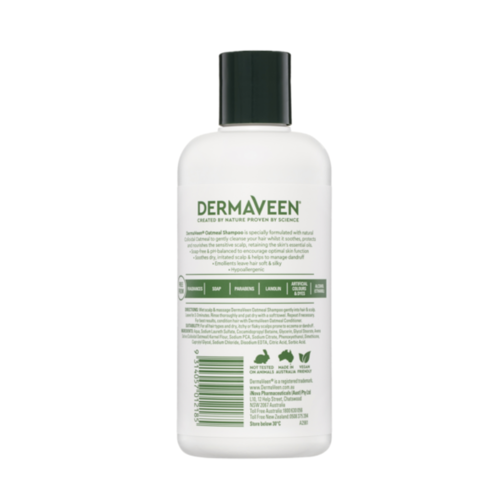 DermaVeen Oatmeal Shampoo 250ml