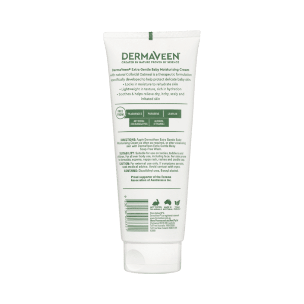 DermaVeen Extra Gentle Baby Moisturising Cream 200 mL