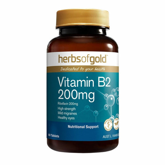 Herbs of Gold Vitamin B2 200mg