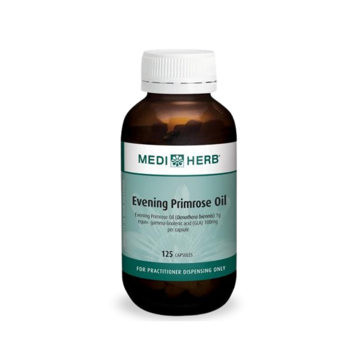 MediHerb Evening Primrose Oil 125 Capsules