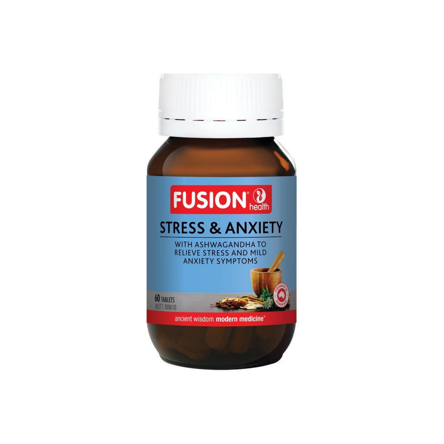 Fusion Health Stress And Anxiety 60 Tablets
