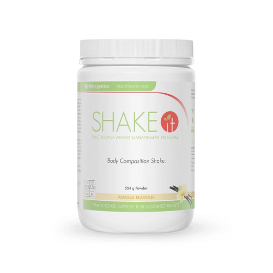 Metagenics Shake It Vanilla flavour 584g oral powder