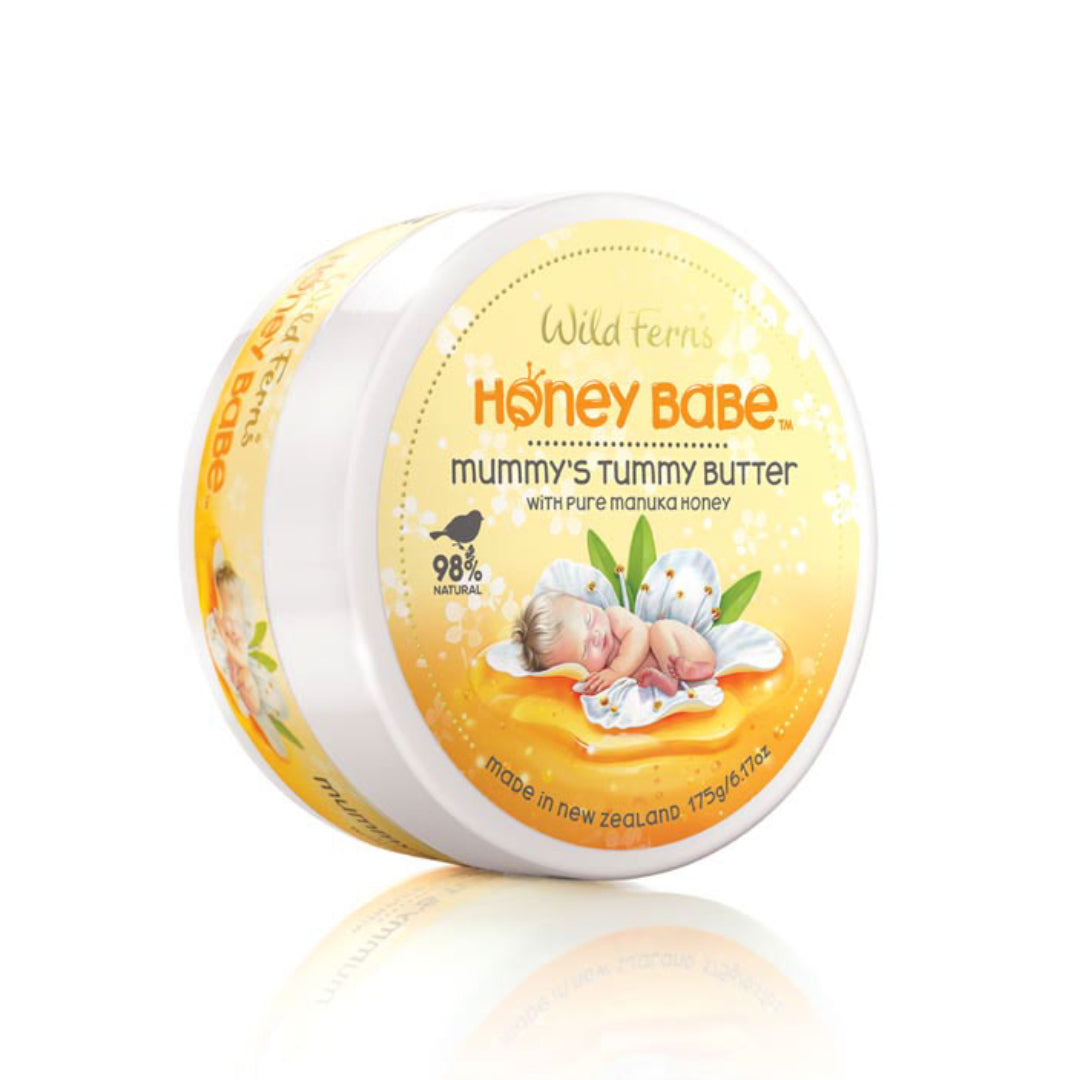 Wild Ferns Honey Mummy's Tummy Butter with Pure Manuka Honey 175g