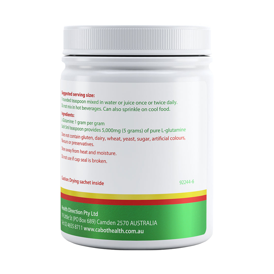 Cabot Health Glutamine Pure Powder 175g