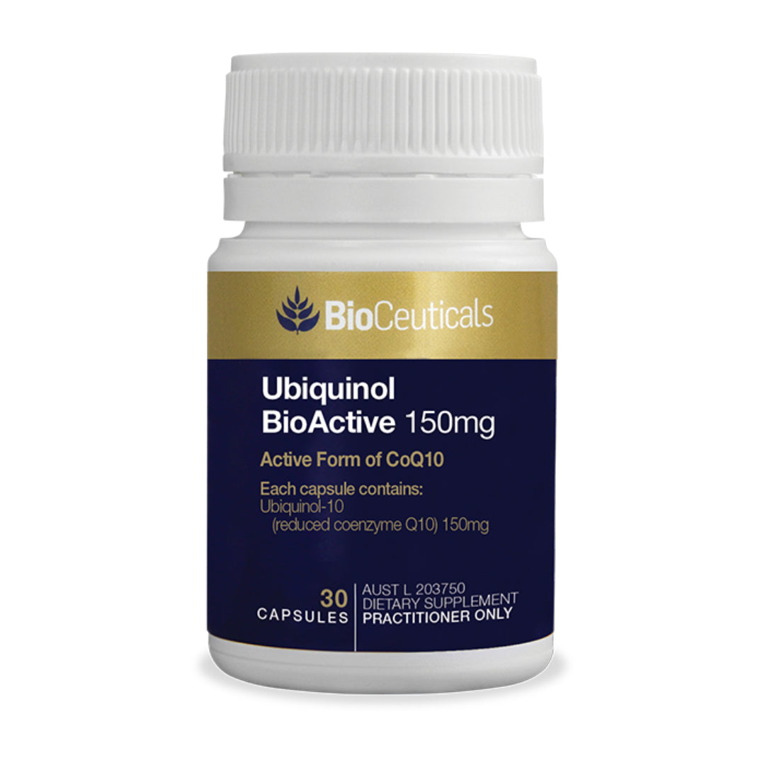 BioCeuticals Ubiquinol BioActive 150mg 30  Capsules