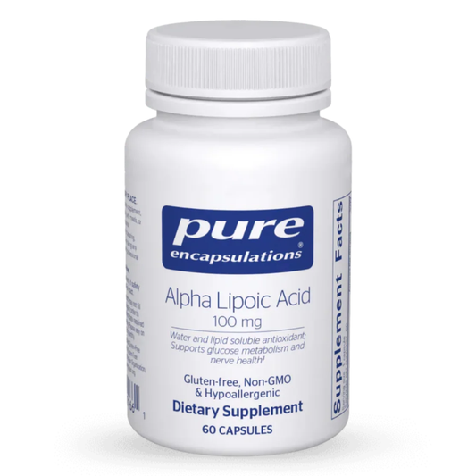 Pure Encapsulations Alpha Lipoic Acid 60 Capsules