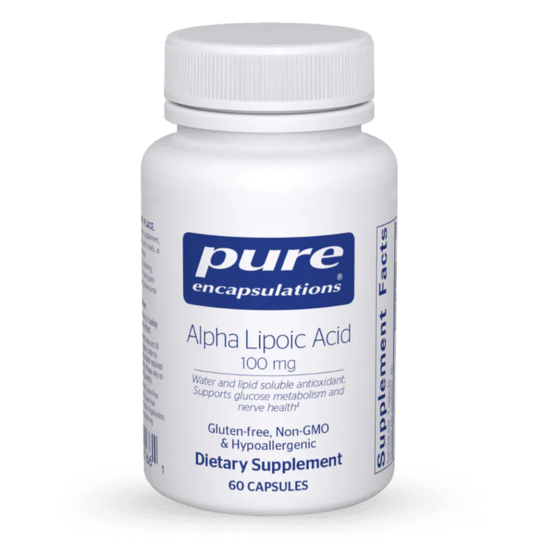 Pure Encapsulations Alpha Lipoic Acid 60 Capsules