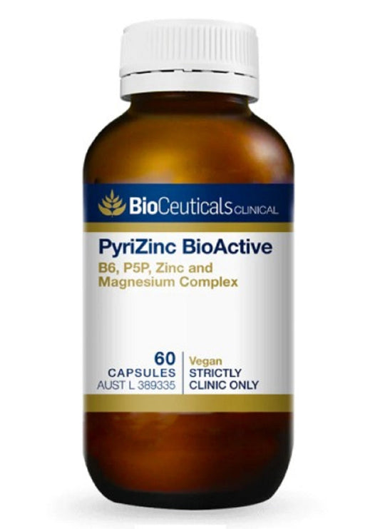BioCeuticals PyriZinc BioActive 60 Capsules (former Pyrrole Protect)