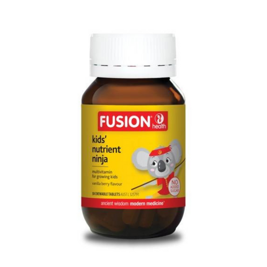 Fusion Health Kids Nutrient Ninja 50 Tablets 
