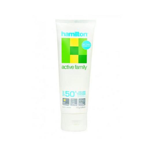 Hamilton Active Family Sunscreen SPF50+ Lotion 110g