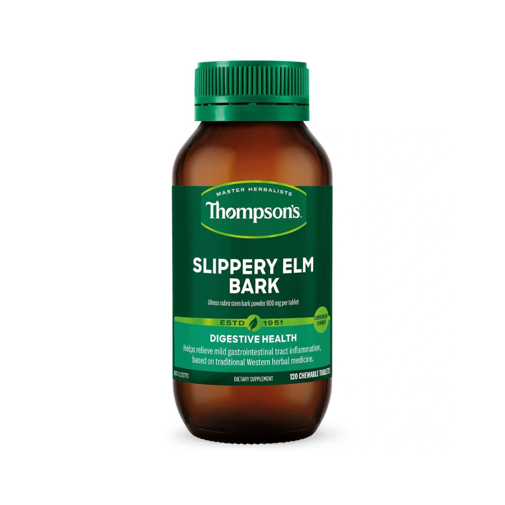 Thompsons Slippery Elm Bark Chewable 120 Capsules