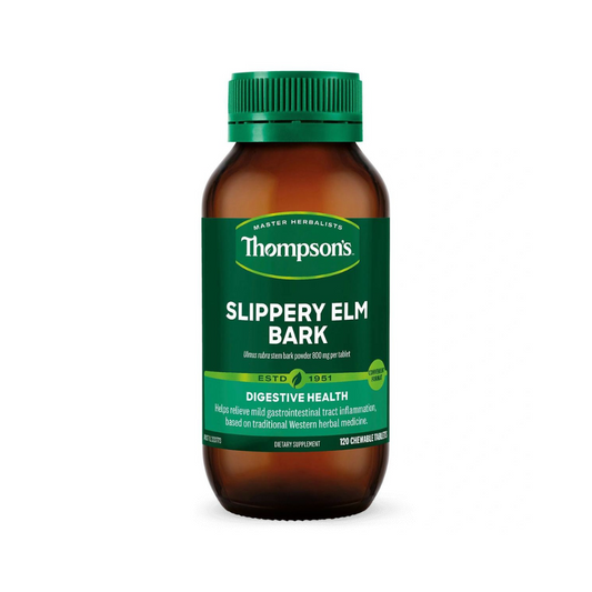 Thompsons Slippery Elm Bark Chewable 120 Capsules