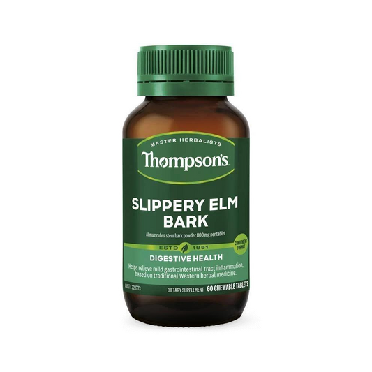 Thompsons Slippery Elm Bark Chewable 60 Capsules