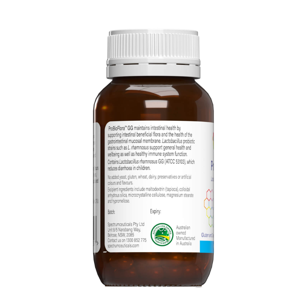 Spectrumceuticals ProBioFlora GG 60 caps ( Formally L. Rhamnosus )