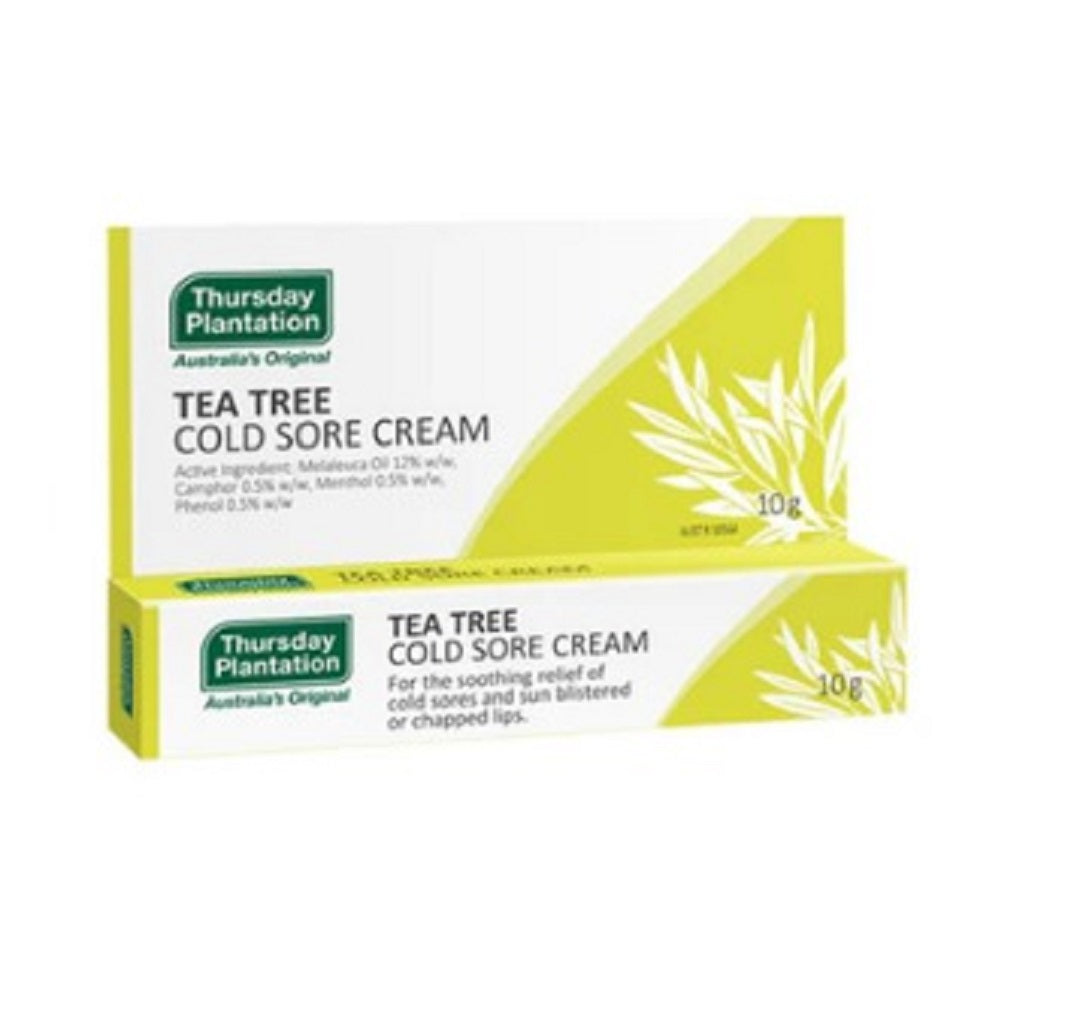 Thursday Plantation Tea Tree Cold Sore Cream 10g