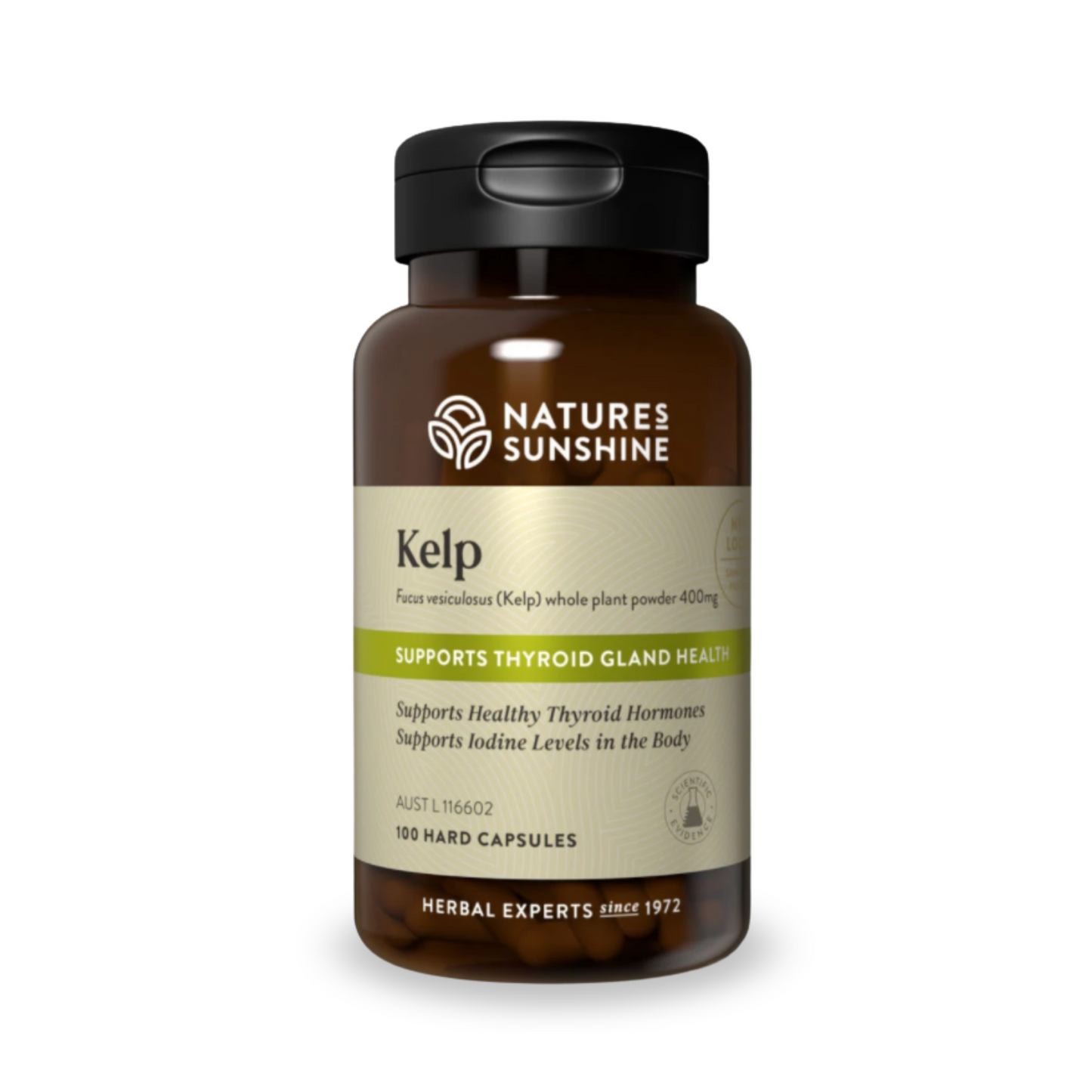 Nature's Sunshine Kelp 100 Hard Capsules