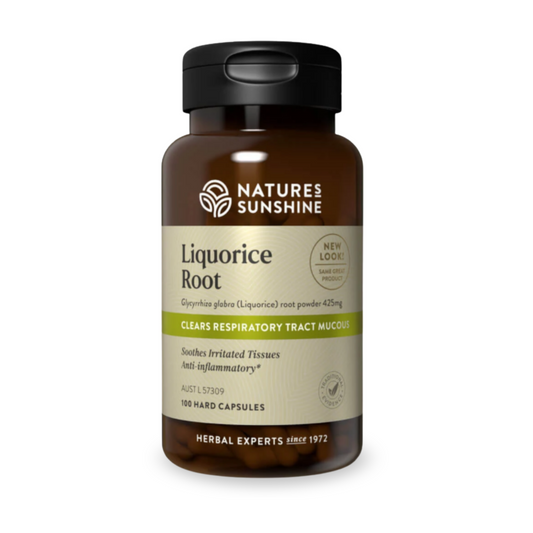 Nature's Sunshine Liquorice Root 100 Hard Capsules