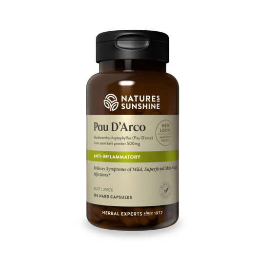 Nature's Sunshine Pau D'Arco 100 Hard Capsules