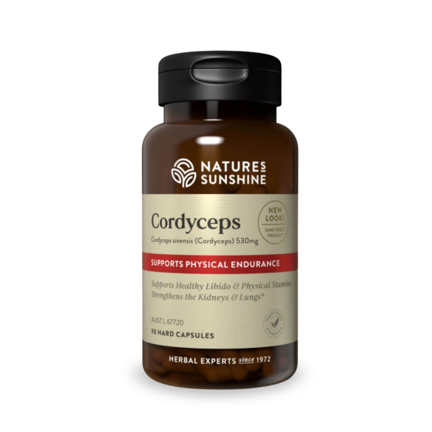 Nature's Sunshine Cordyceps 90 Hard Capsules