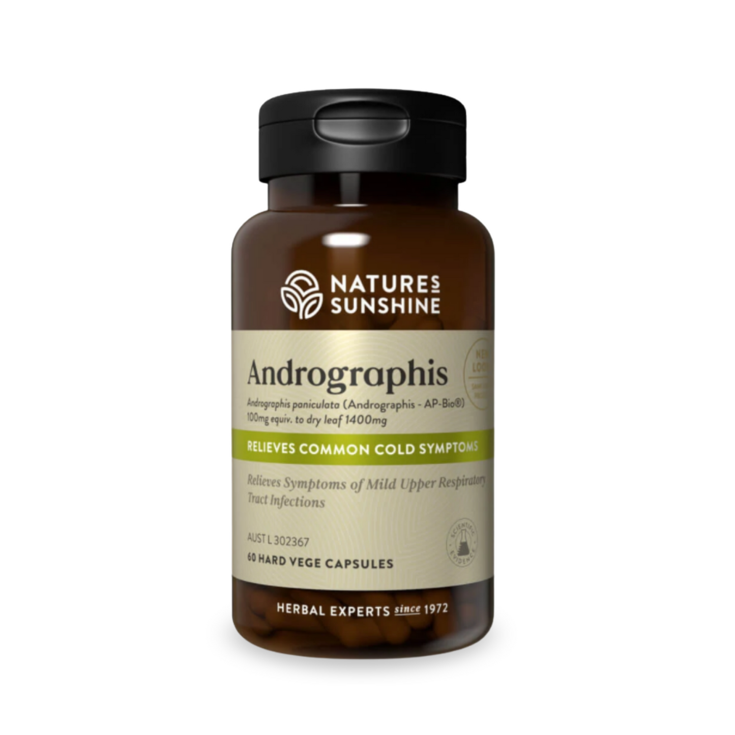 Nature's Sunshine Andrographis 60 Hard Vege Capsules