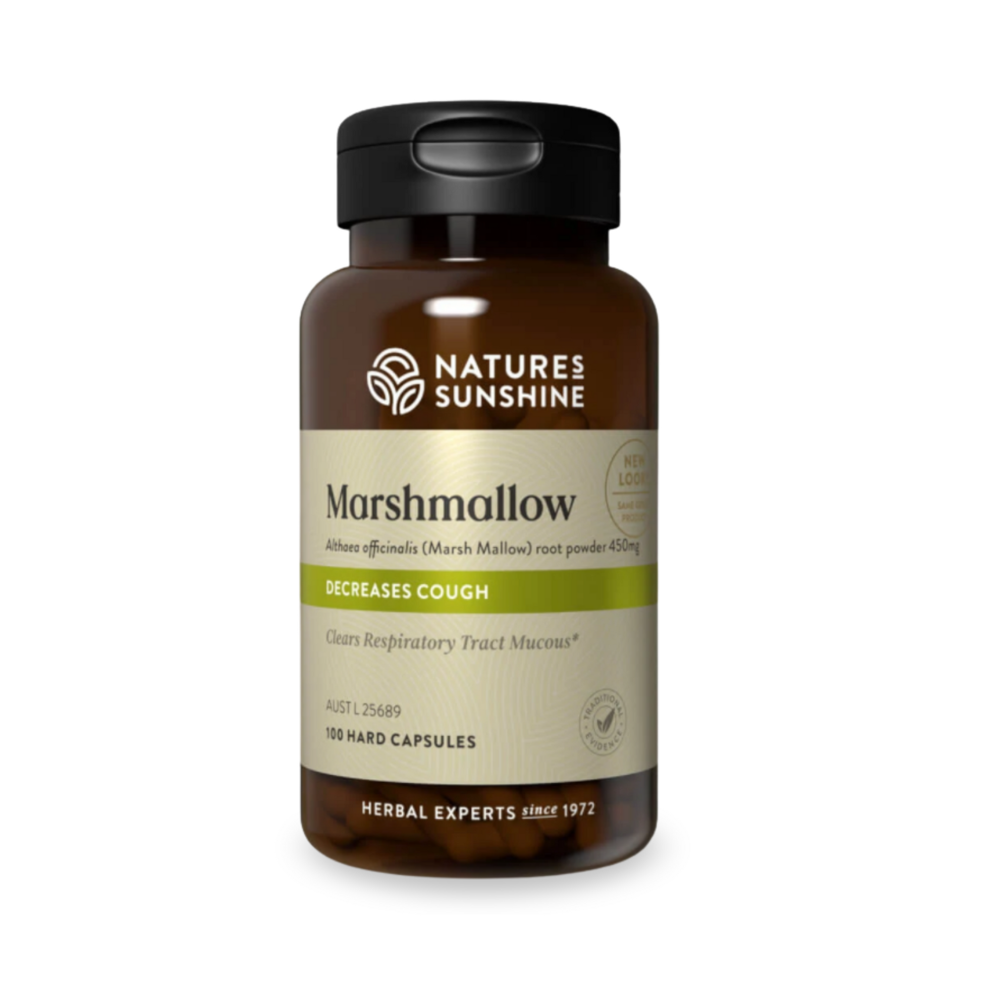 Nature's Sunshine Marshmallow 100 Hard Capsules