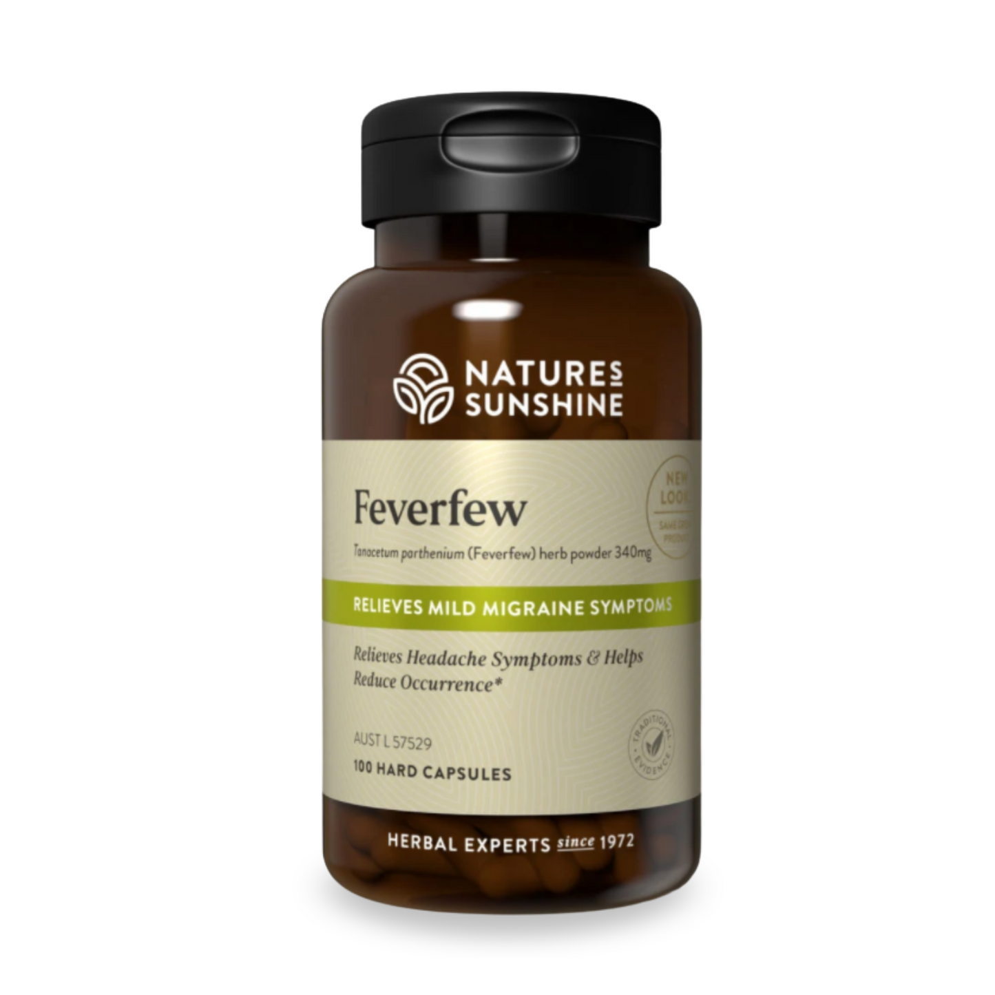 Nature's Sunshine Feverfew 100 Hard Capsules