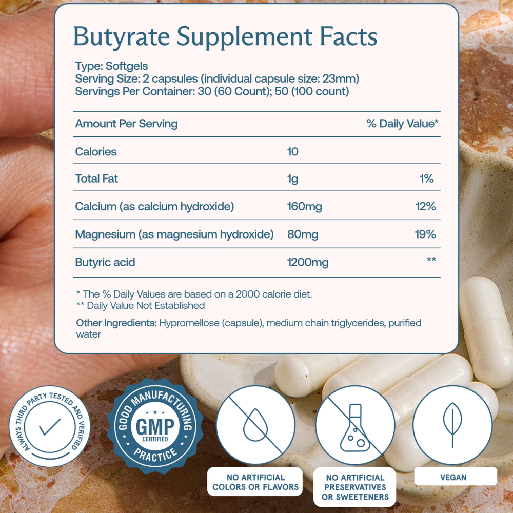 BodyBio Calcium Magnesium Butyrate