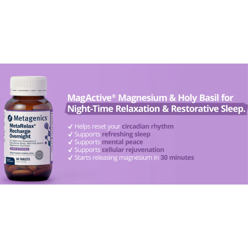 Metagenics MetaRelax Recharge Overnight