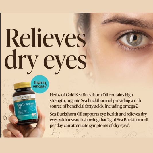 Herbs of Gold Sea Buckthorn Oil 60 cap