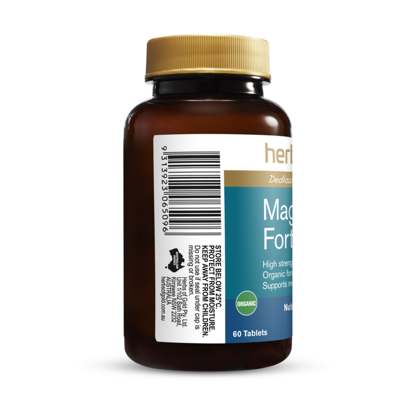 Herbs of Gold Magnesium Forte 60 Tablets