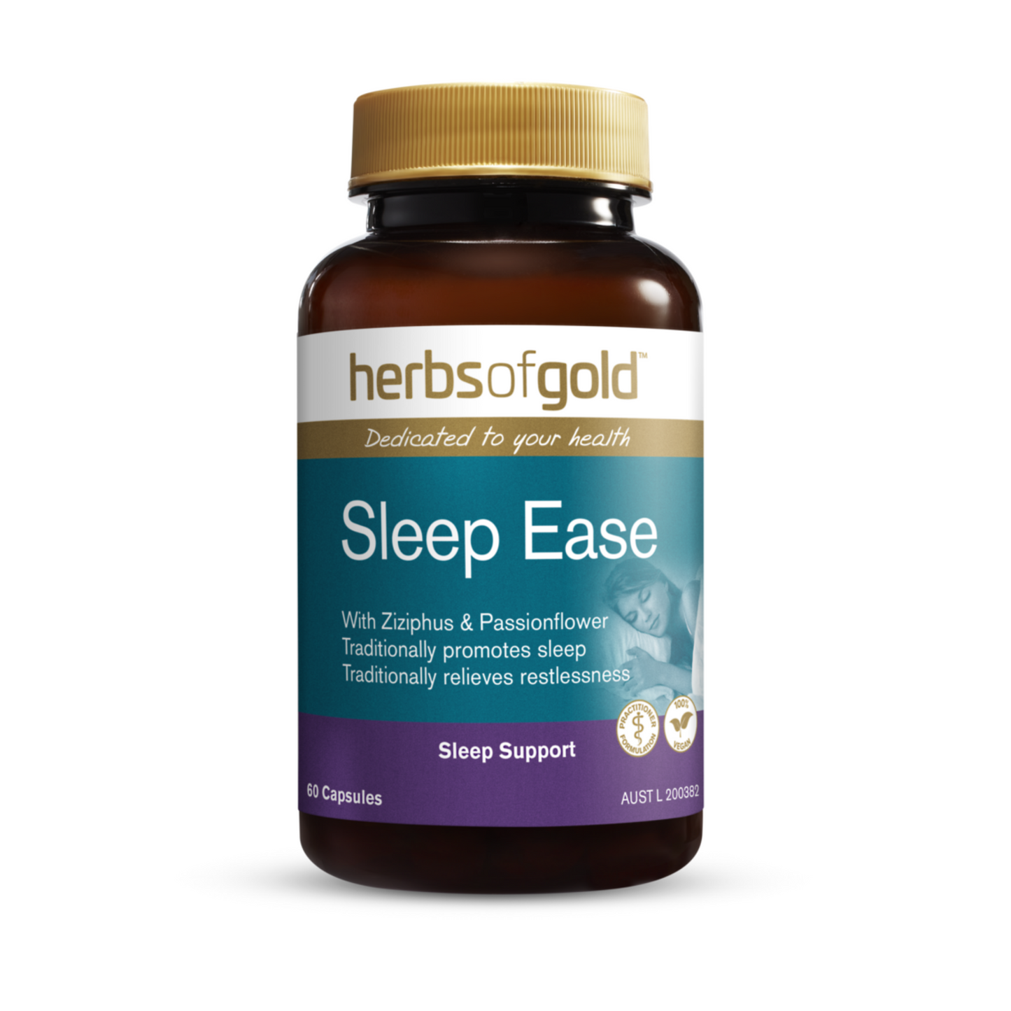Herbs of Gold Sleep Ease 30 Capsules