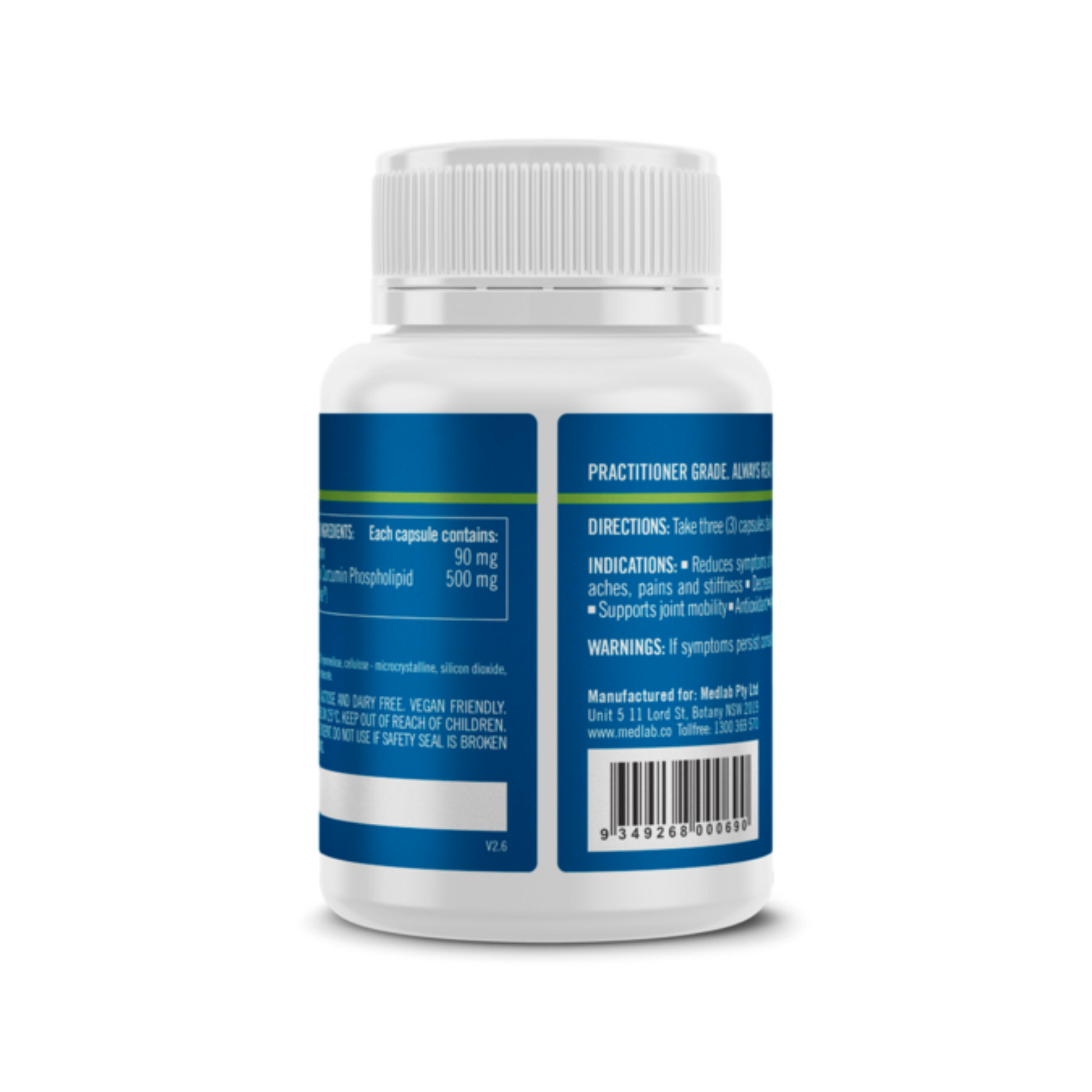 Medlab CurcuGuard 500  30 Capsules