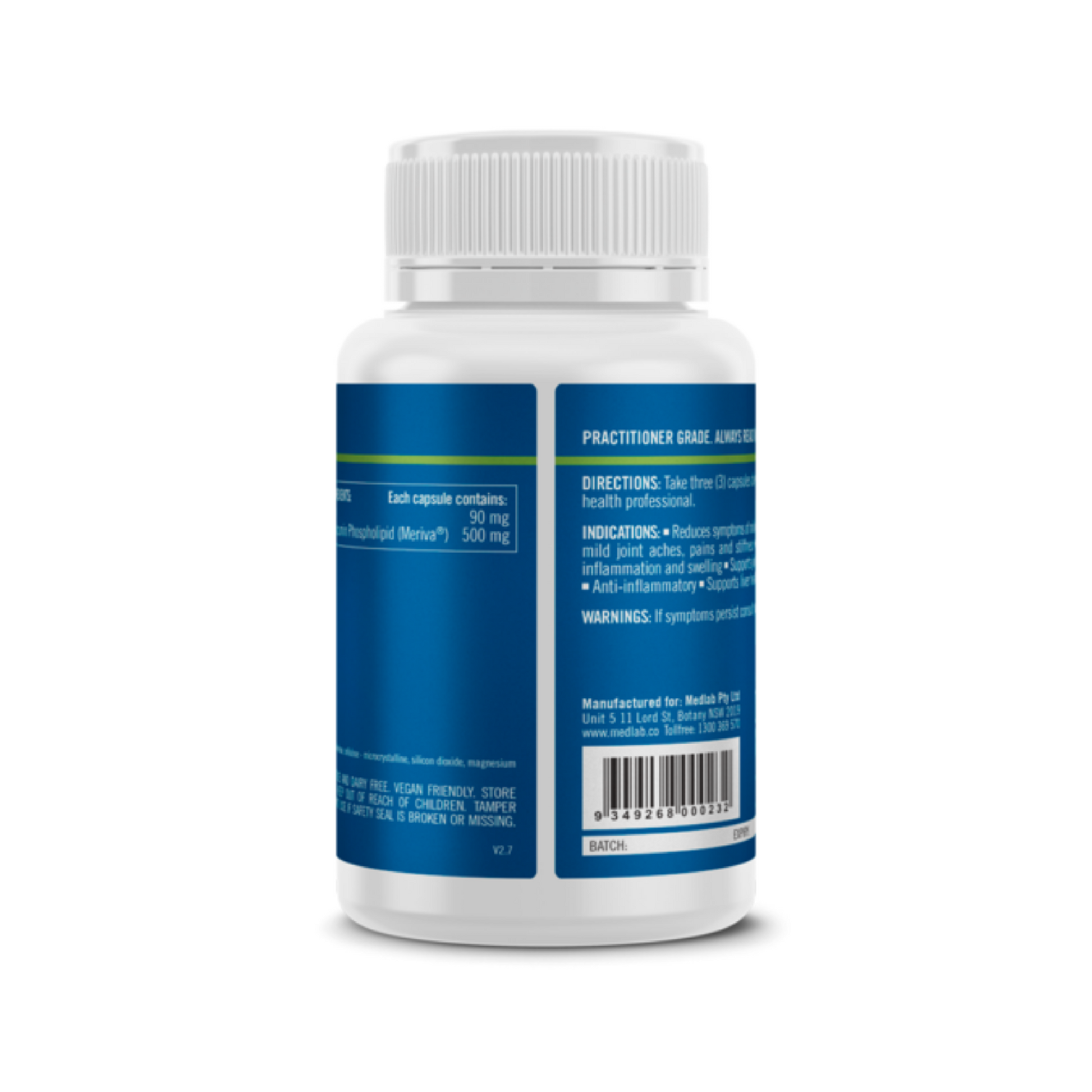 Medlab CurcuGuard 500  60 Capsules