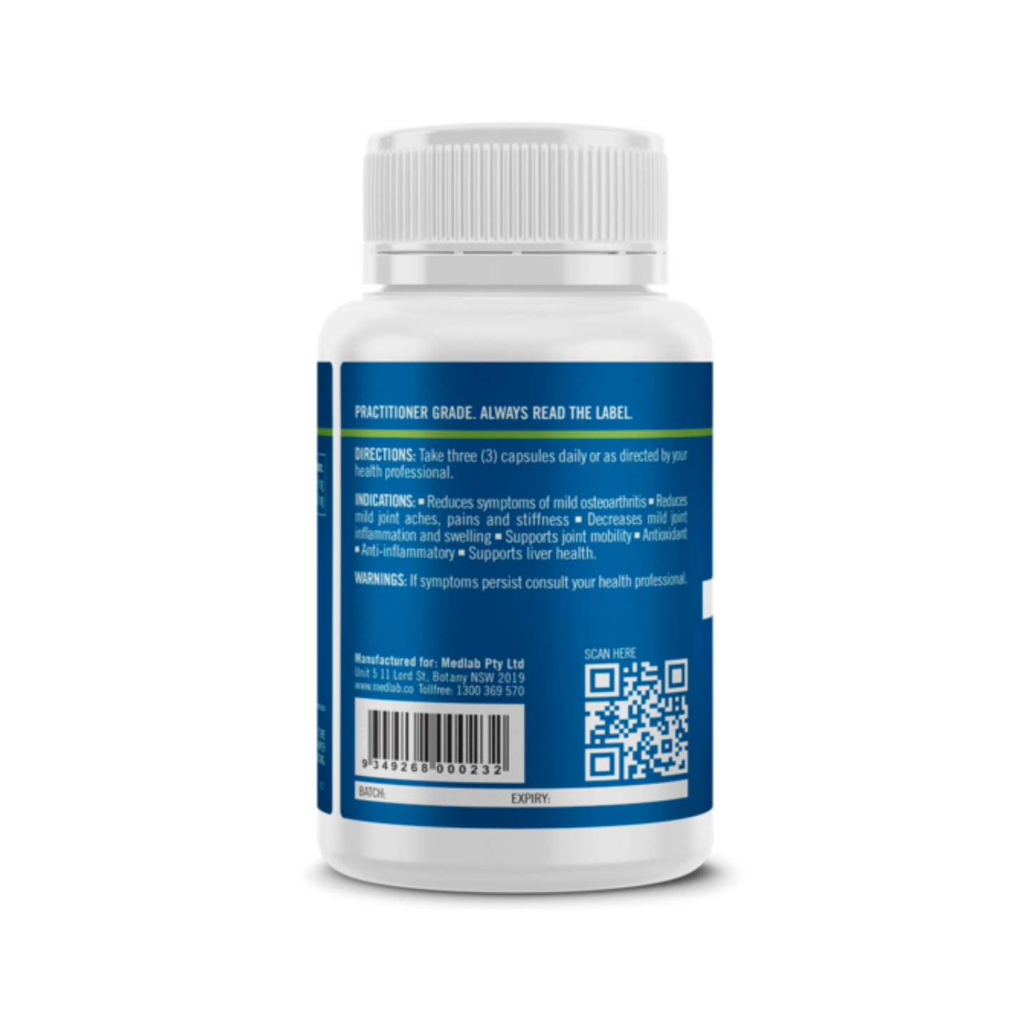 Medlab CurcuGuard 500  60 Capsules