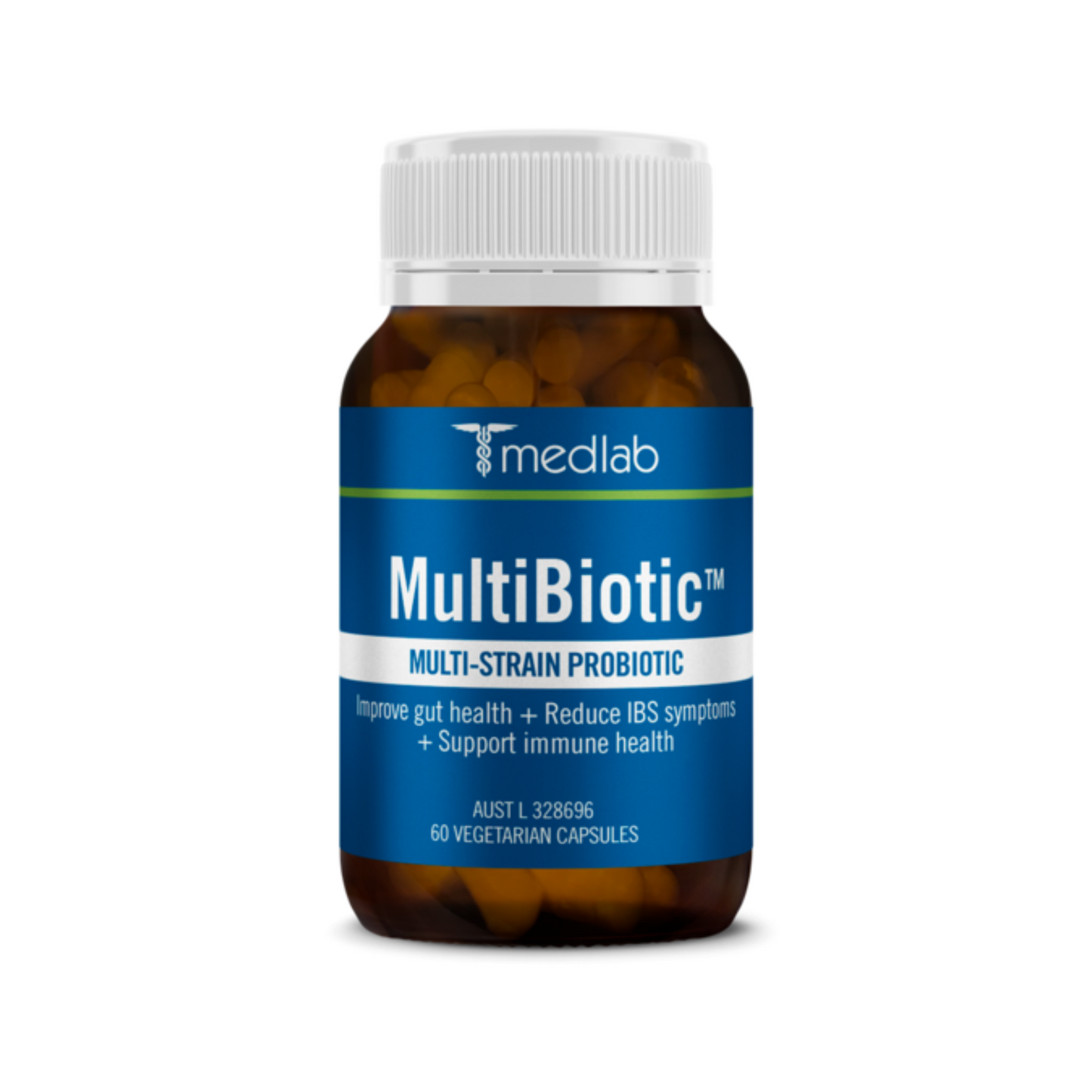 Medlab NRGBIiotic 60 Vegetarian Capsules