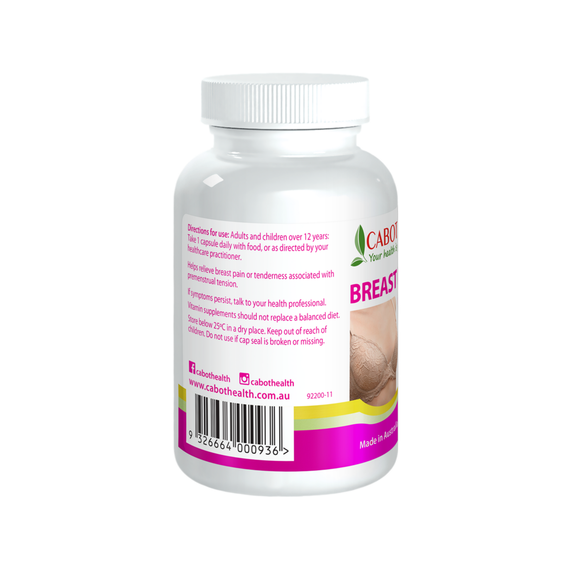 Cabot Health Breast Health 60 capsules