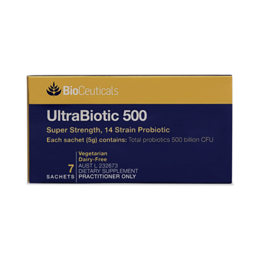 Bioceuticals Ultrabiotic 500 7 Sachets