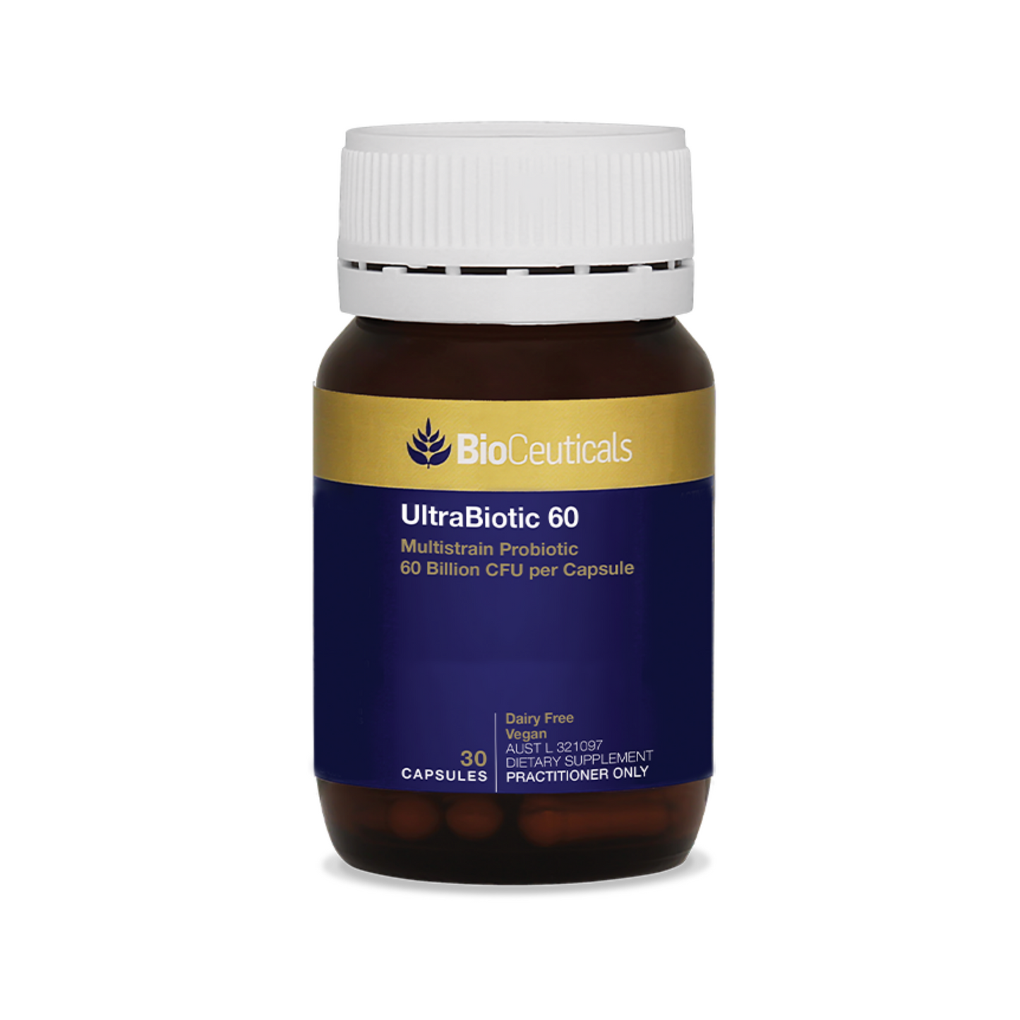 Bioceuticals Ultrabiotic 60 30 Capsules