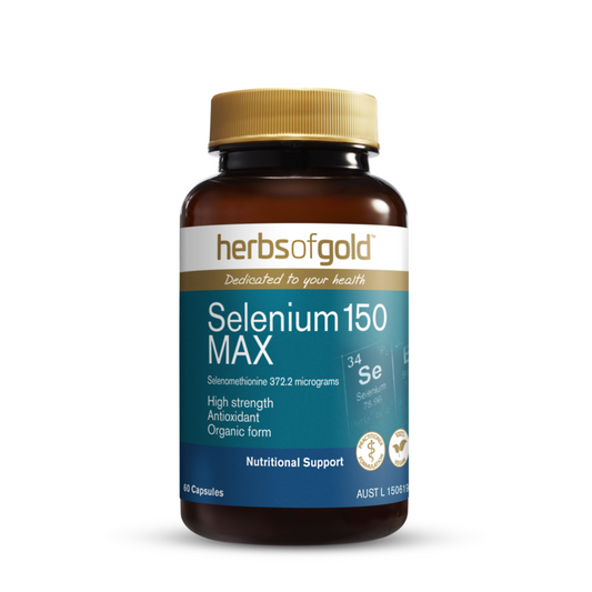 Herbs of Gold Selenium 150 MAX 60 Capsules