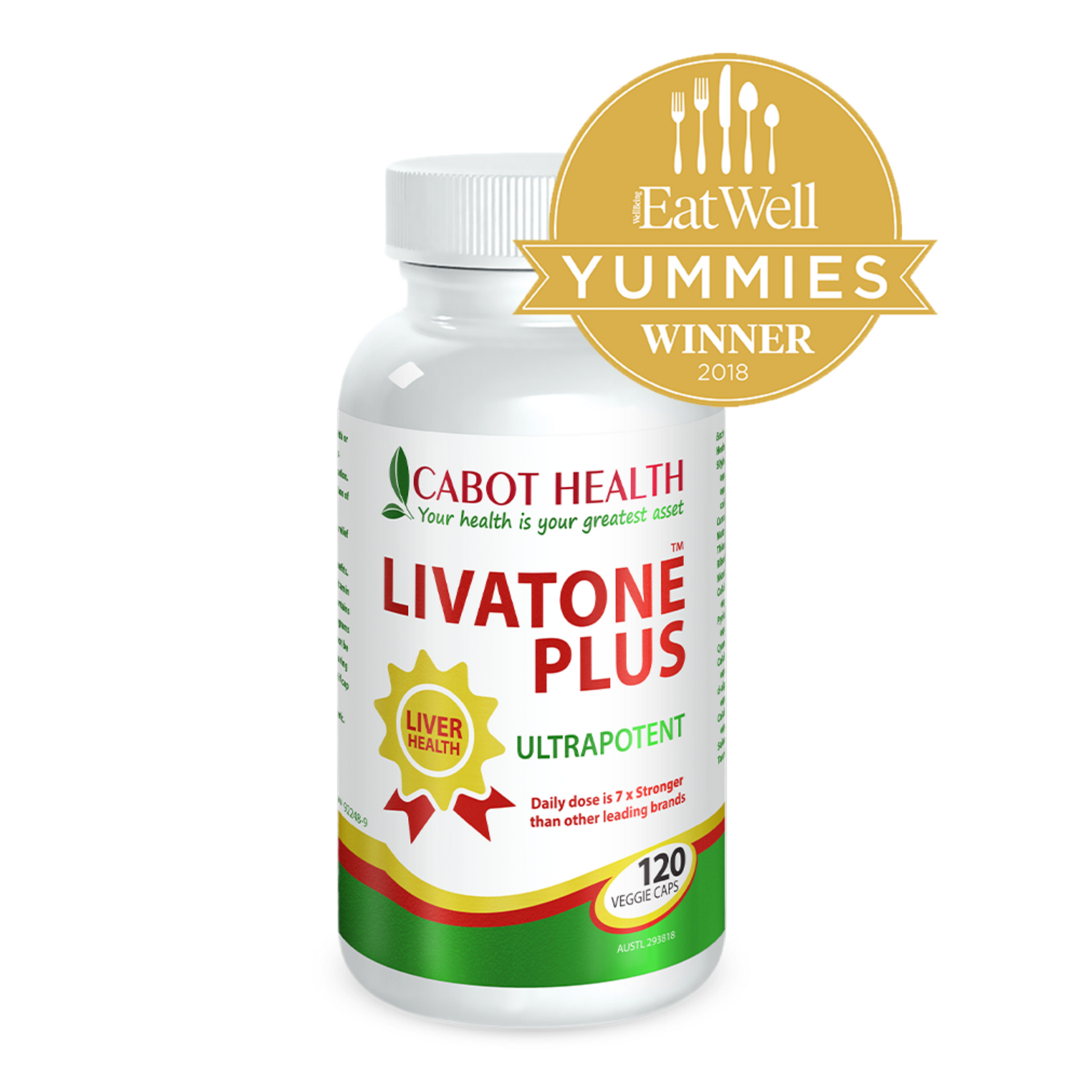 Cabot Health Livatone Plus 120 capsules