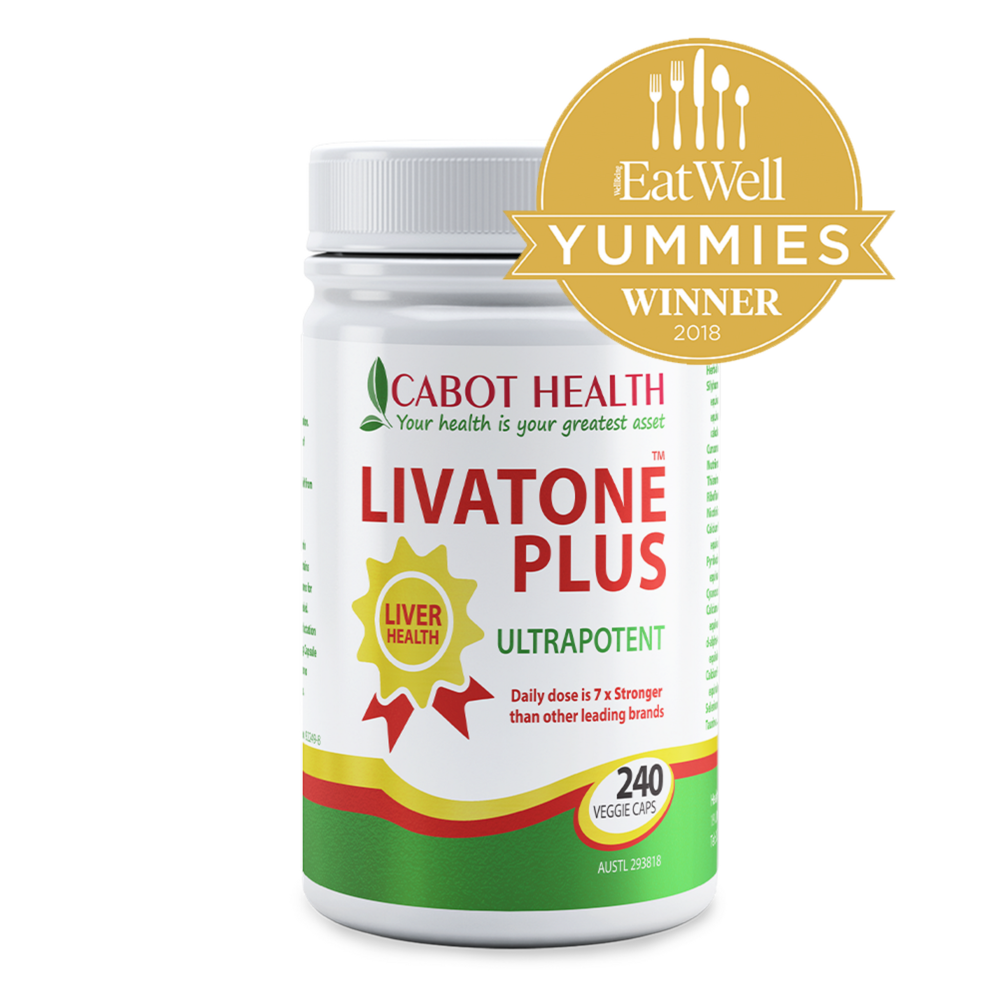 Cabot Health Livatone Plus 240 capsules