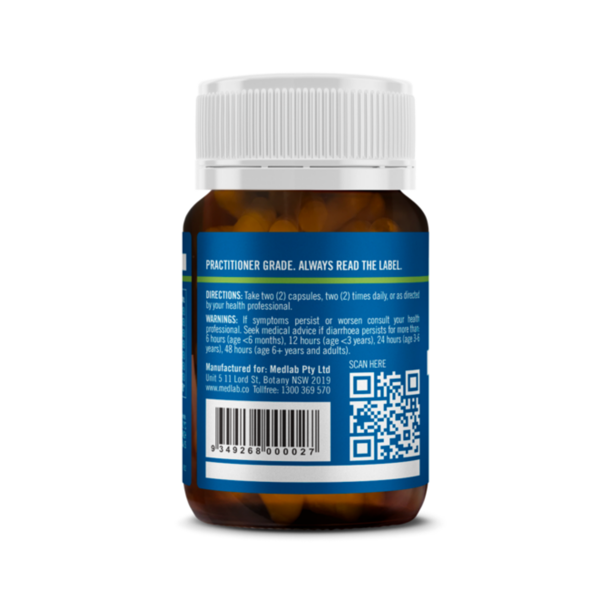 Medlab MultiBiotic 30 Capsules