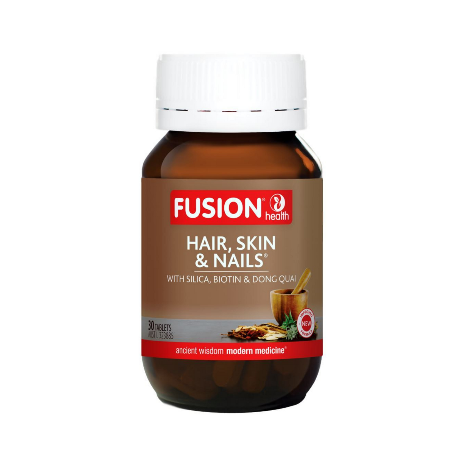 Fusion Health Hair Skin & Nails 30 Tablets